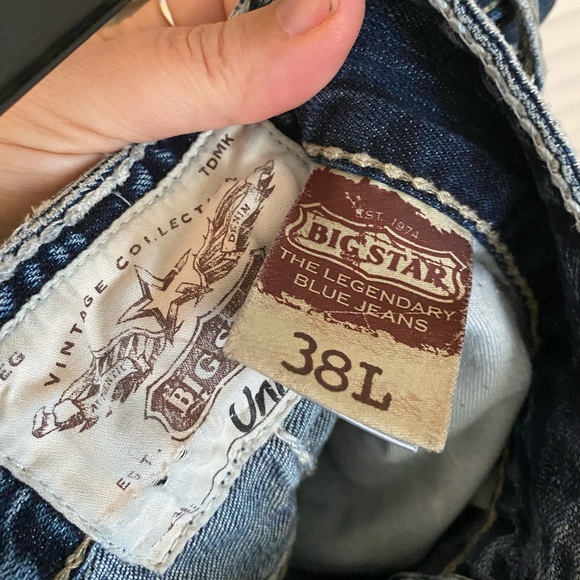 Big Star torn destroyed jeans 38 L - Picture 5 of 6